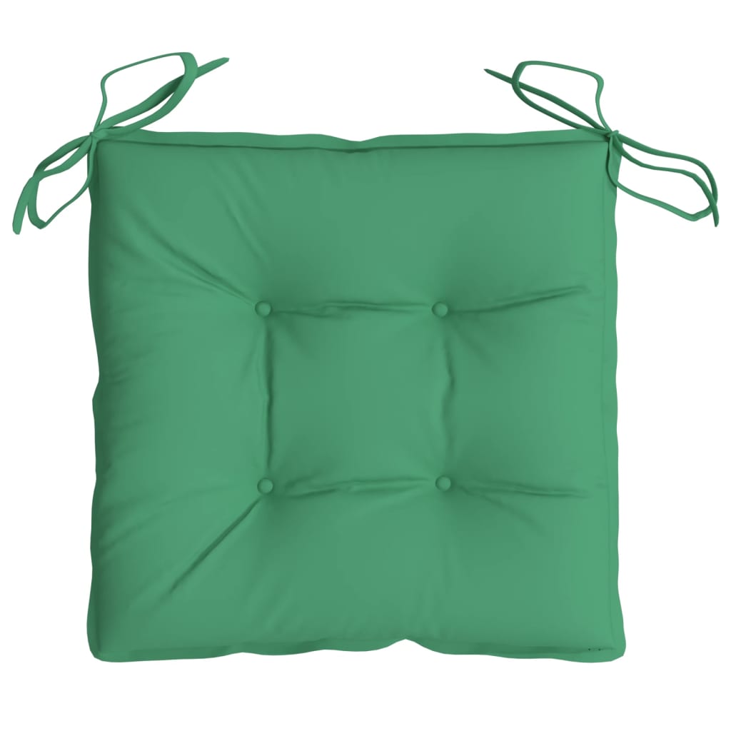 Stuhlkissen 4 Stk. Hellblau 40x40x7 cm Oxford-Gewebe
