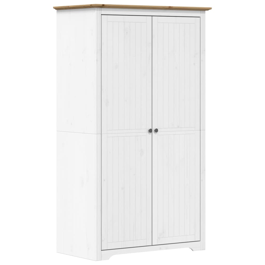 Kleiderschrank BODO Honigbraun 53,5 x 99 x 173 cm Holzwerkstoff