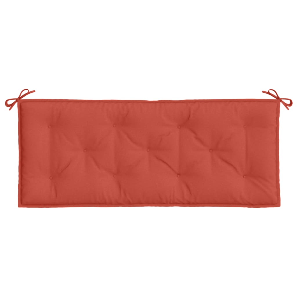 Gartenbank-Auflagen 2 Stk. Melange Anthrazit 100x50x7 cm Stoff