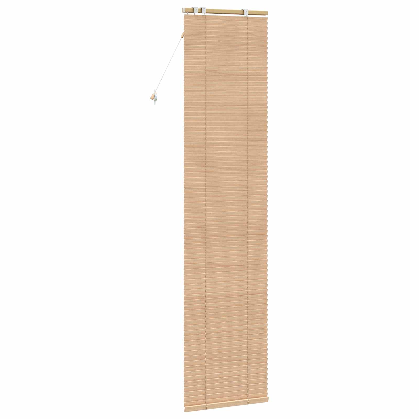 Jalousie Eichenoptik 40 x 130 cm 35 mm Massives Paulownia-Holz