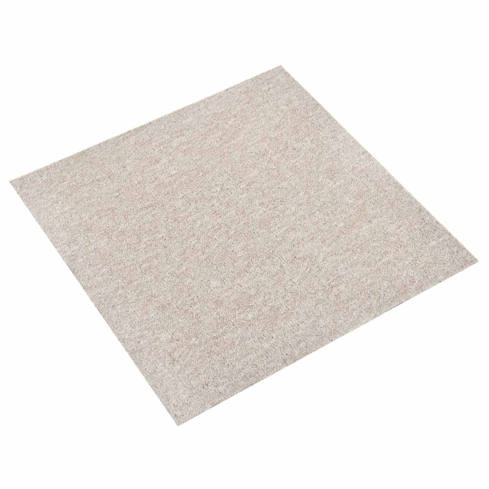 Teppich 20 pcs Gestreiftes Anthrazit 50 x 50 cm