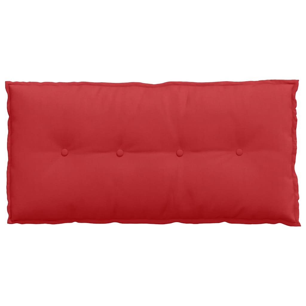 Rückenkissen Hellgrau 50 x 19 x 45 cm Stoff