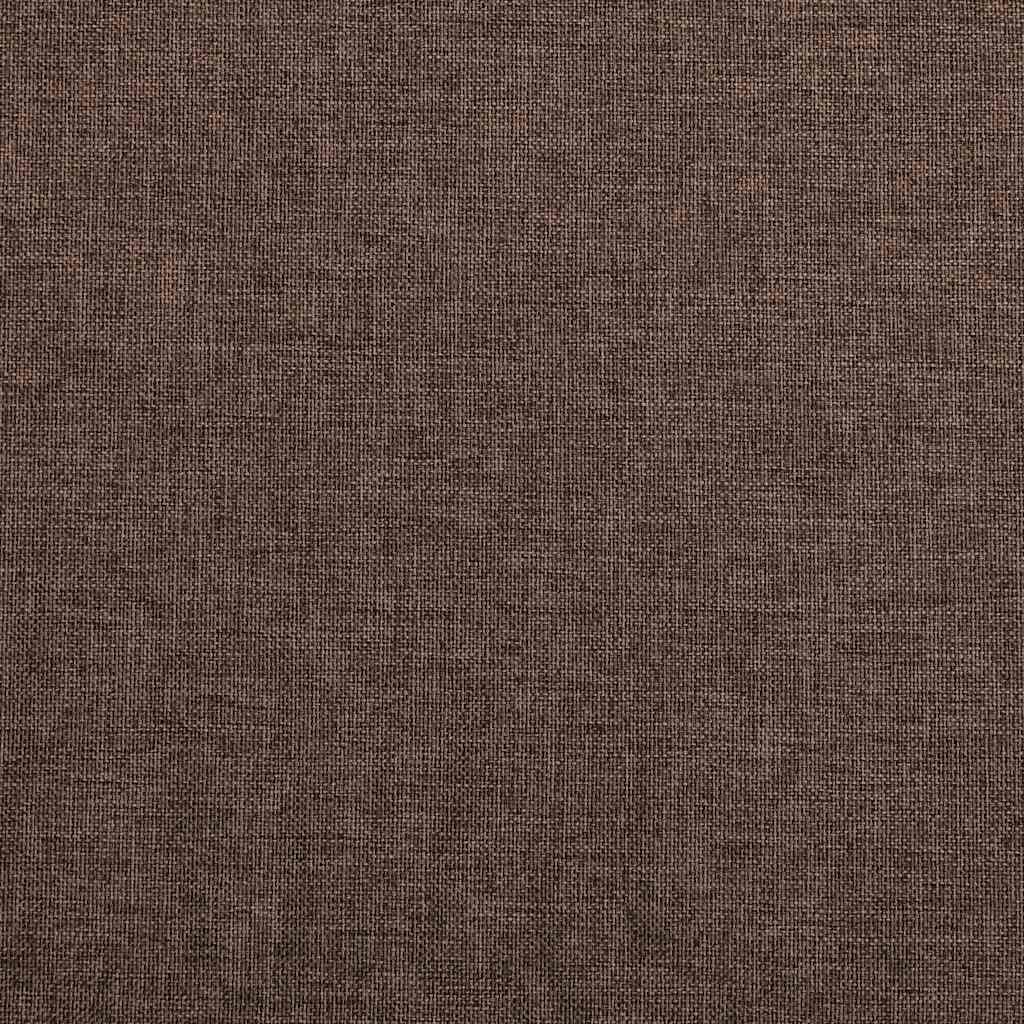 Verdunkelungsvorhang mit Ösen Leinenoptik Schwarz 290x245 cm