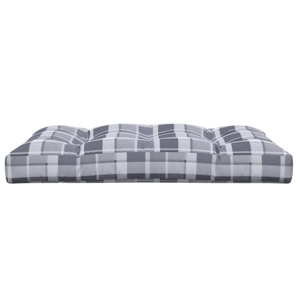 Palettenkissen Anthrazit 50x50x12 cm Stoff