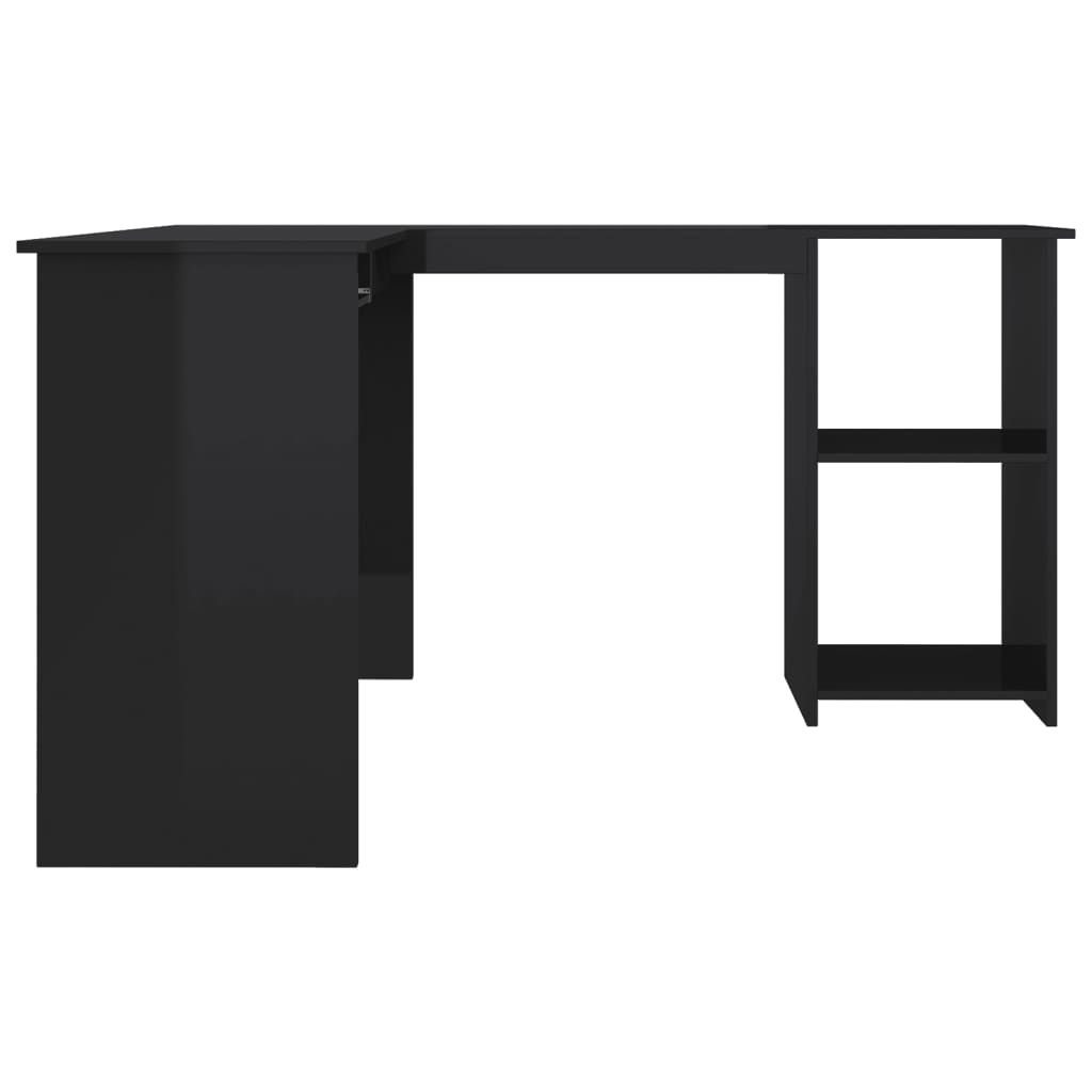 Eckschreibtisch in L-Form Weiß 120x140x75 cm Holzwerkstoff
