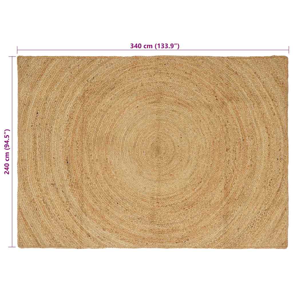 Bereichsteppiche Natur 60 x 110 cm Jute