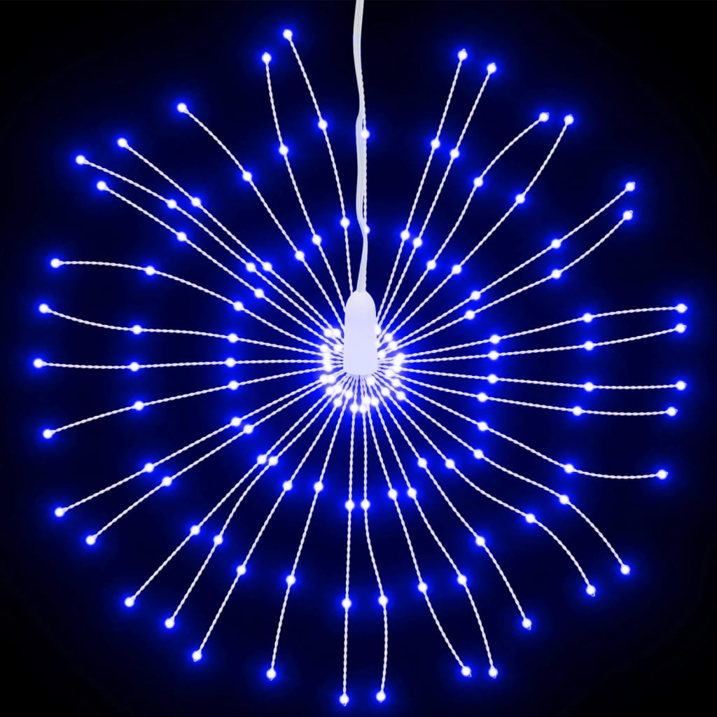 Weihnachtsbeleuchtung Feuerwerk 140 LEDs Warmweiß 17 cm