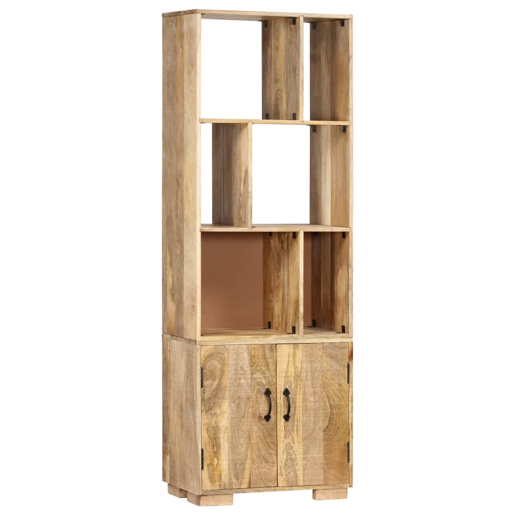 Bücherregal 60x35x180 cm Altholz Massiv