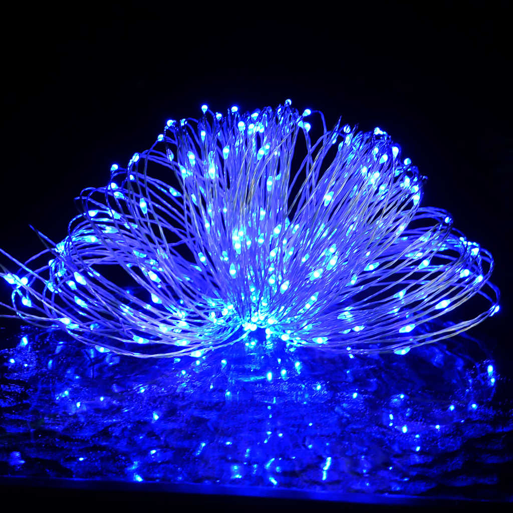 LED-Lichterkette mit 150 LEDs Warmweiß 15 m