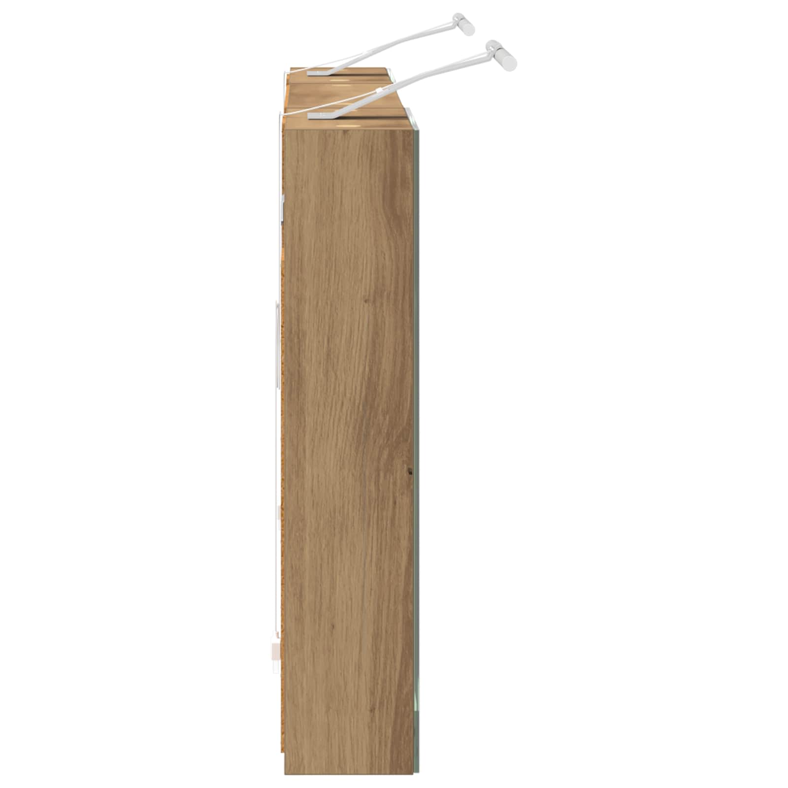 Badezimmerschrank-Set 3 pcs 80 x 10,5 x 50 cm Holzwerkstoff