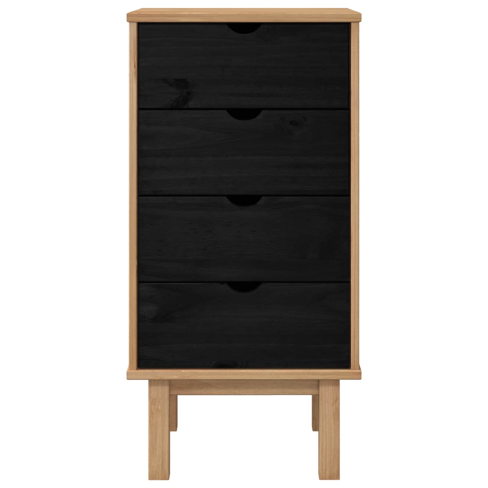 Schubladenschrank OTTA 45x39x90 cm Massivholz
