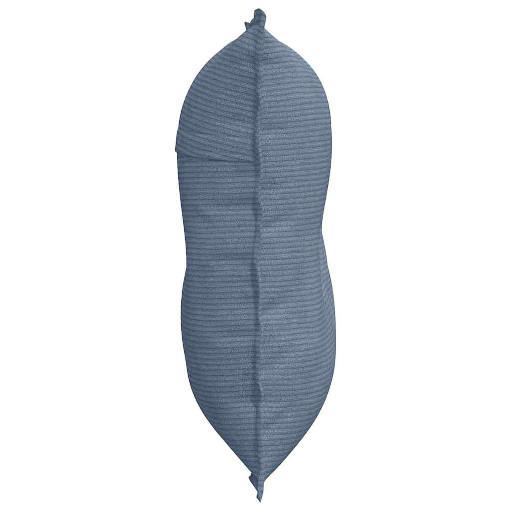 Rückenkissen Hellgrau 50 x 45 cm Cordstoff