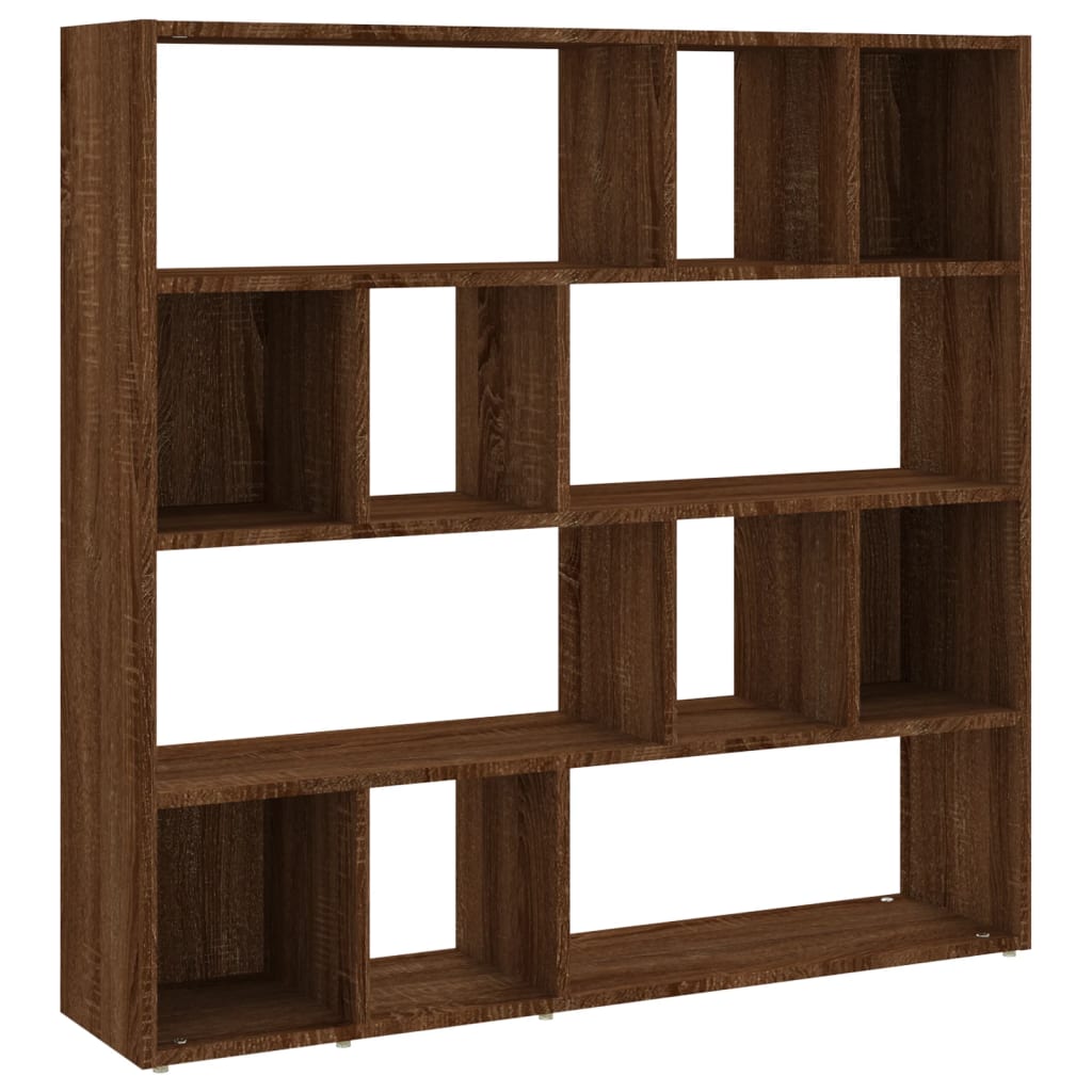 Bücherregal/Raumteiler Weiß 105x24x102 cm