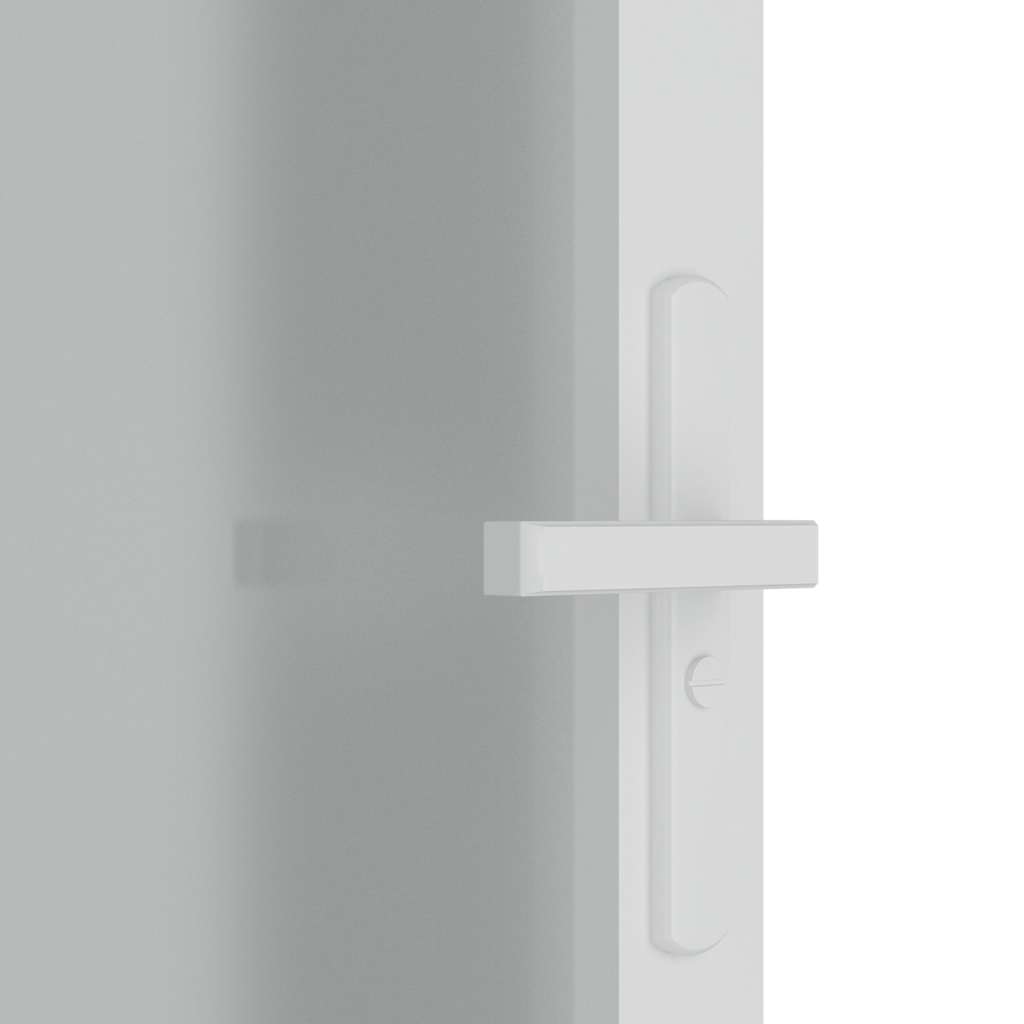 Innentür ESG Glas und Aluminium 76x201,5 cm Schwarz