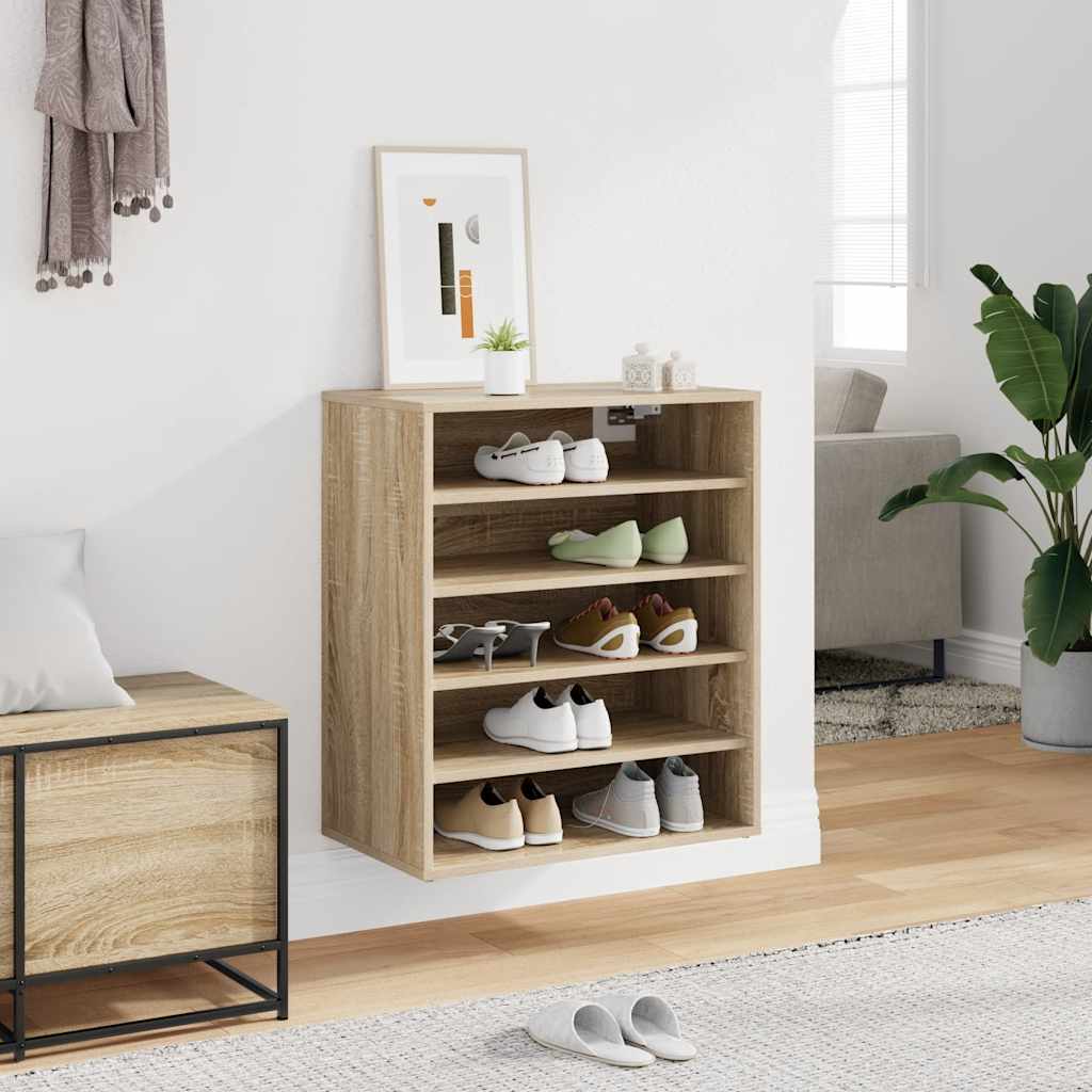 Schuhschrank Weiß 60x35x70 cm Holzwerkstoff