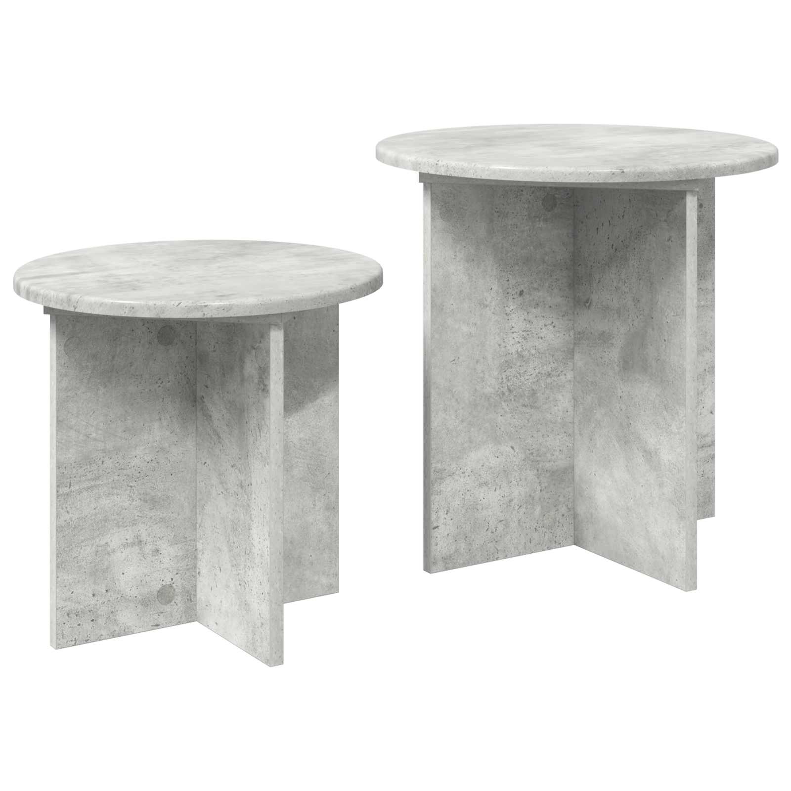 Beistelltisch-Set mit Speicher 2 pcs Holzwerkstoff