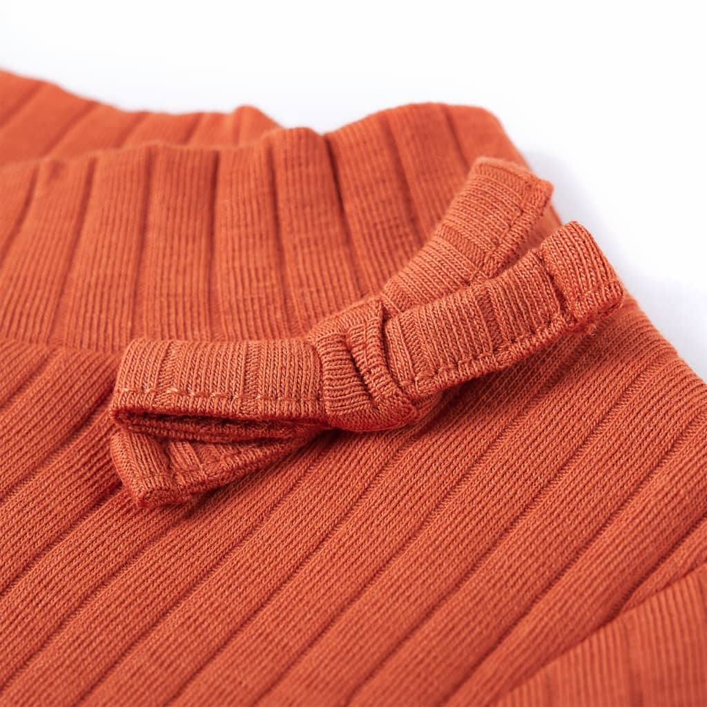 Kinder-Langarmshirt Ocker 104