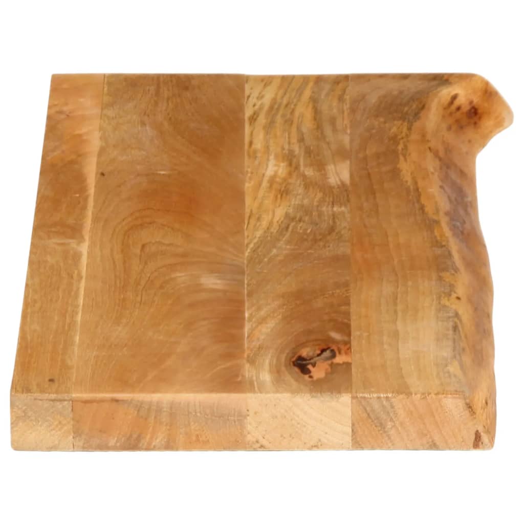 Wandregal 40x20x2,5 cm Rechteckig Massivholz Akazie Baumkante