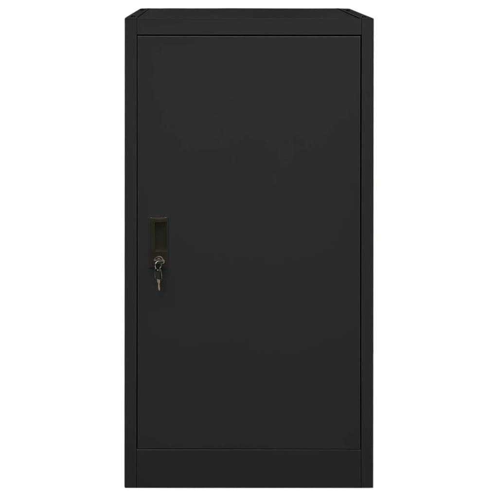 Sattelschrank Weiß 53x53x140 cm Stahl