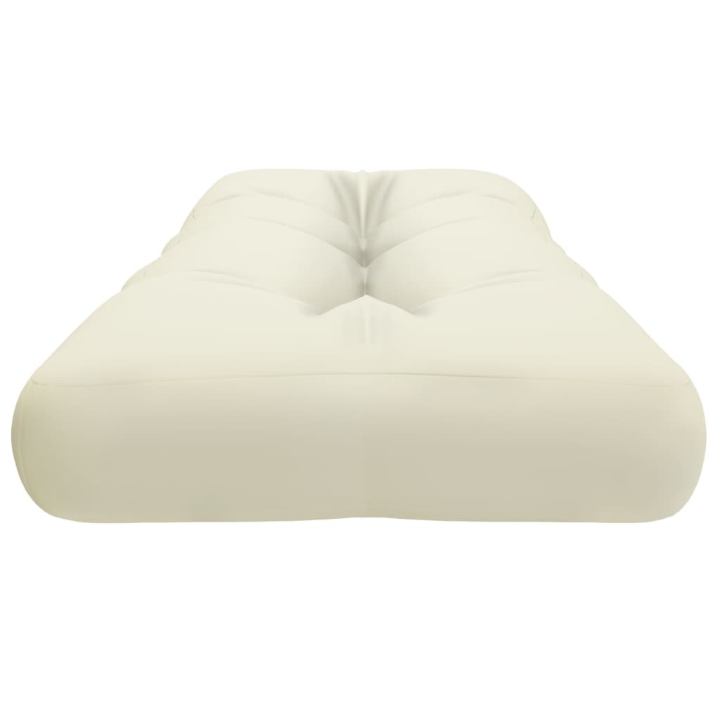Palettenkissen Anthrazit 50x40x12 cm Stoff