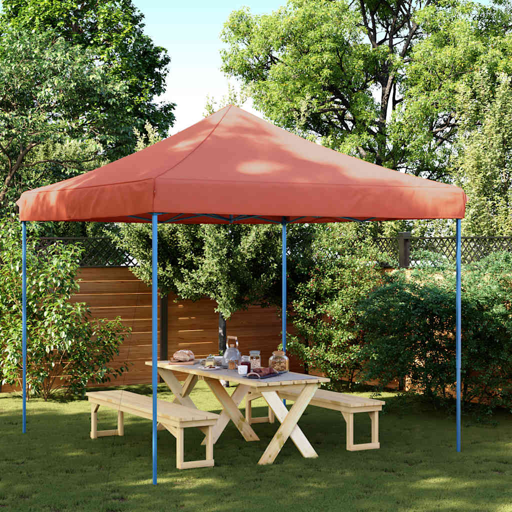 Partyzelt Faltbar Pop-Up Schwarz 292x292x315 cm