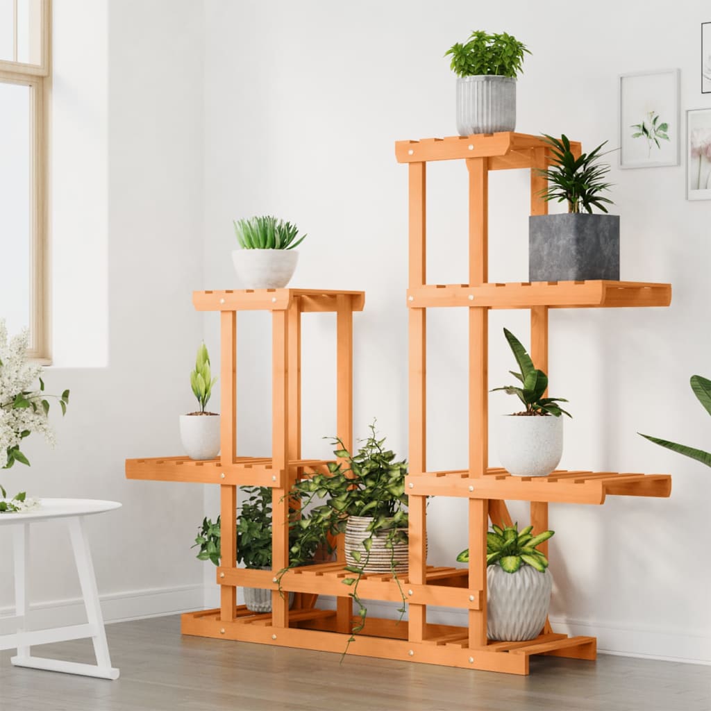 Blumenständer 110x25x96 cm Massivholz Tanne