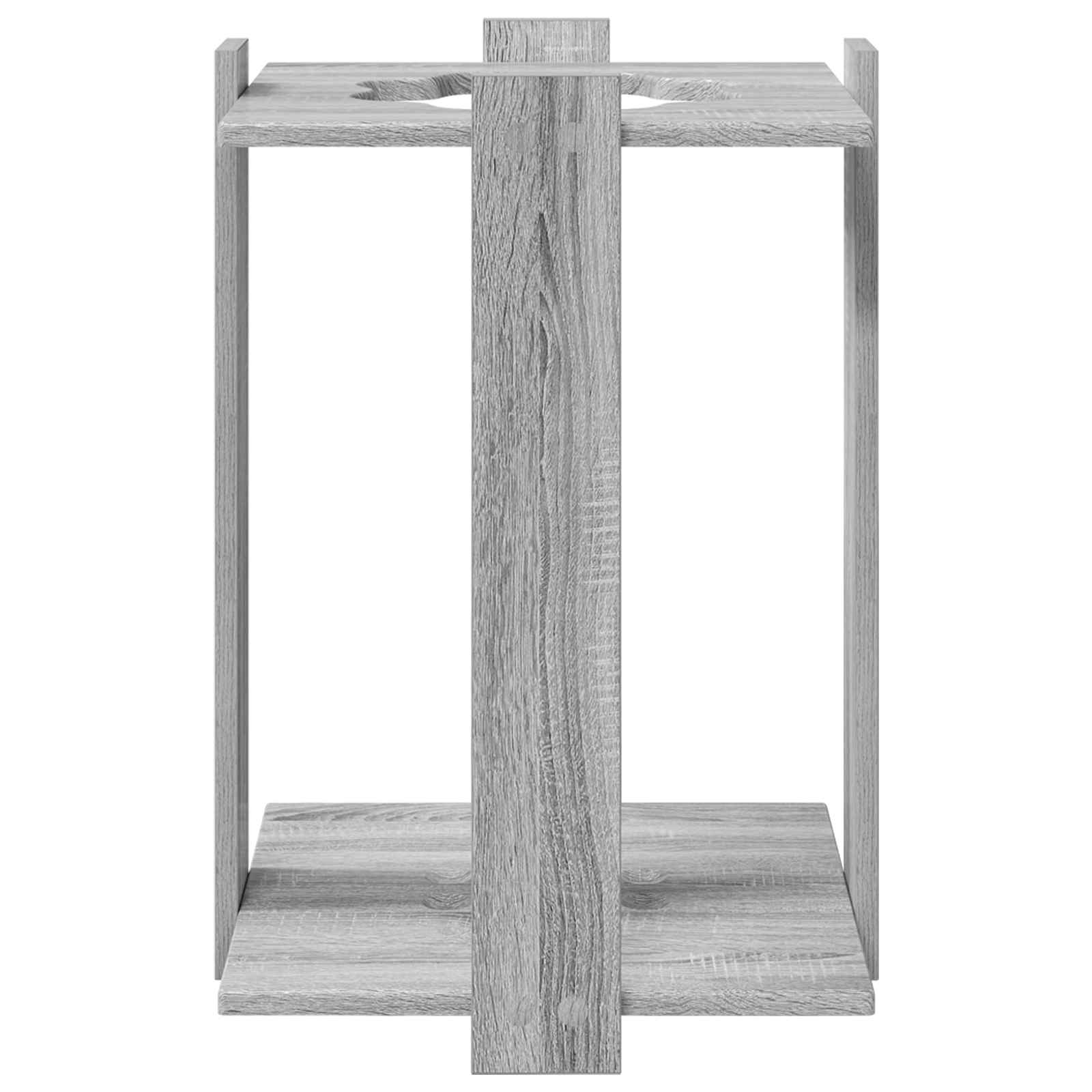 Billardqueue-Ständer Holzwerkstoff 42 x 43 x 60 cm Weiß