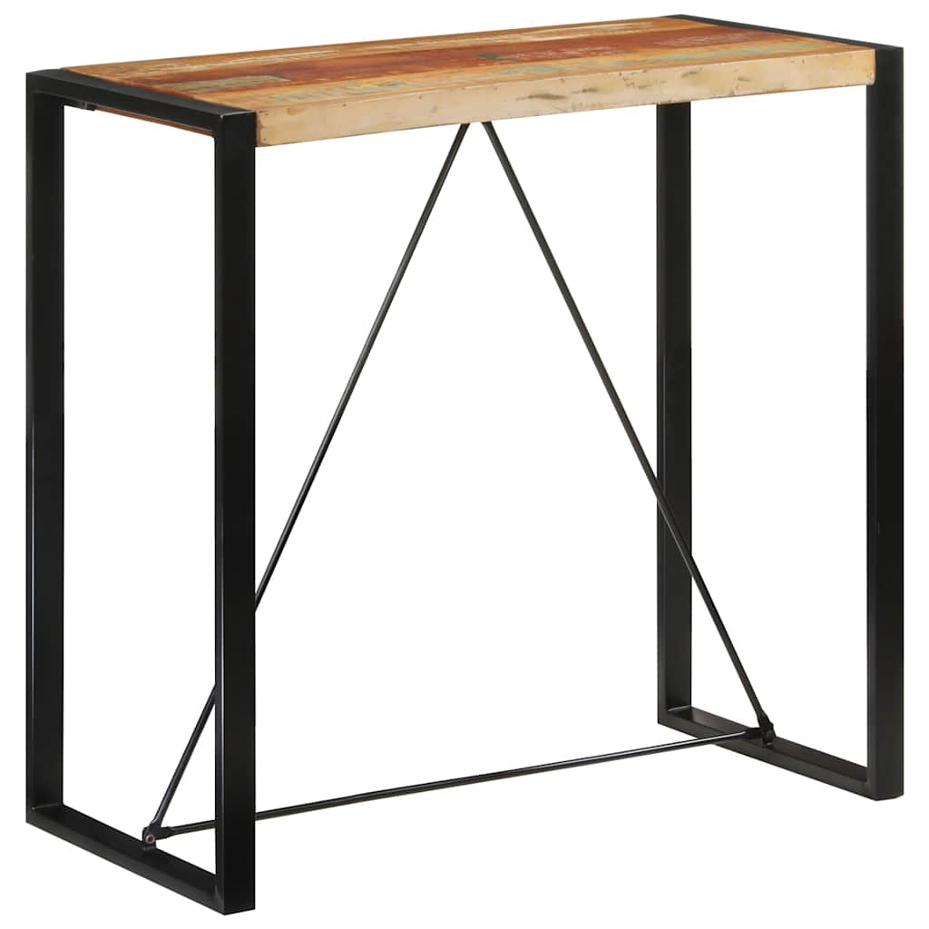 Bartisch 110 x 60 x 110 cm Massivholz Mango