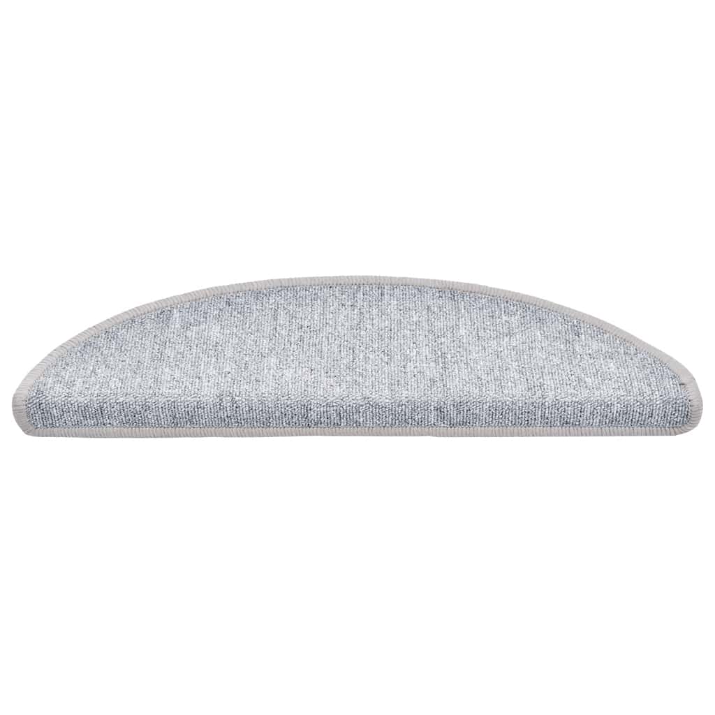 Stufenmatten 15 Stk. 56x17x3 cm Anthrazit Halbrund