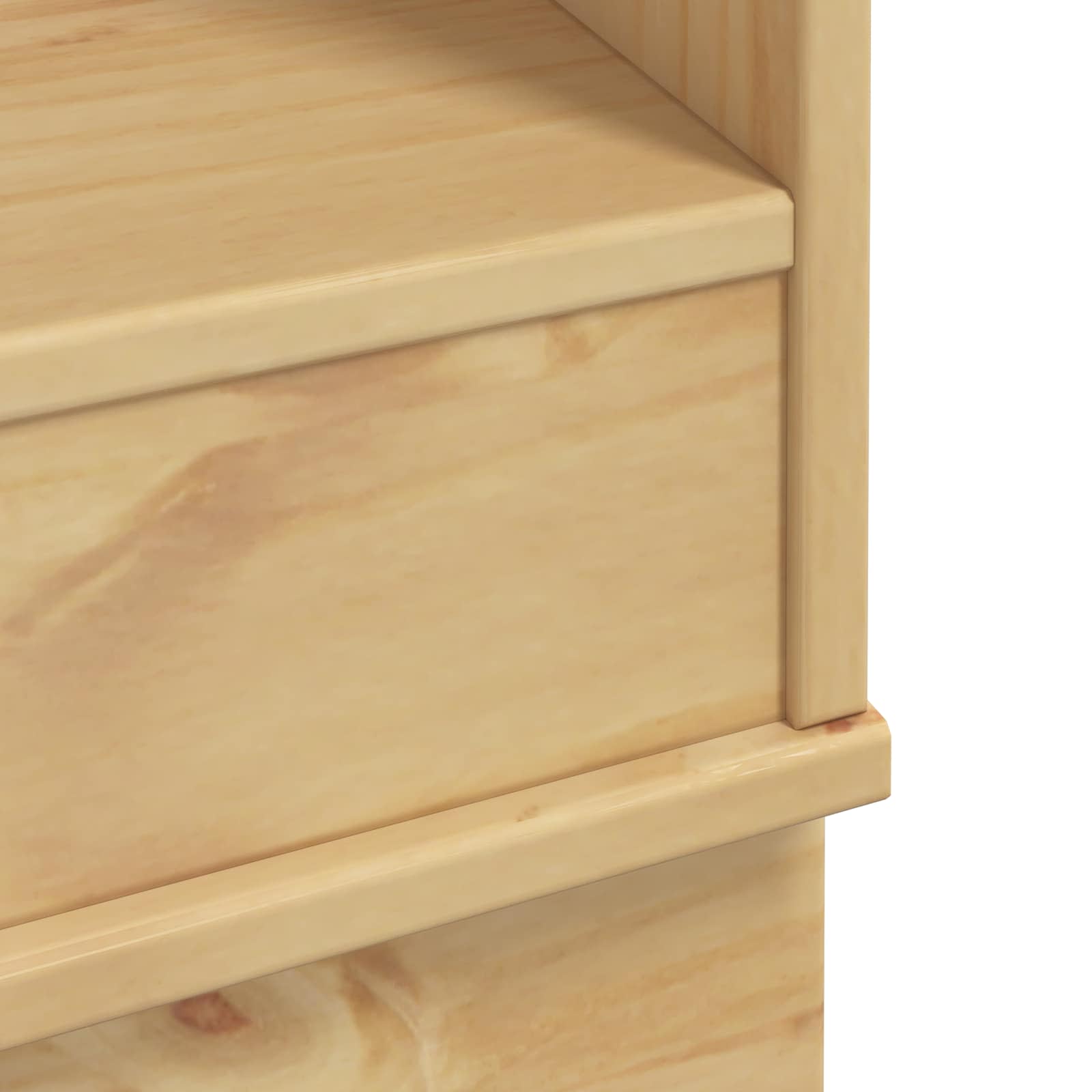 Schrank SKI Honigbraun 60 x 46 x 81,5 cm Massives Kiefernholz