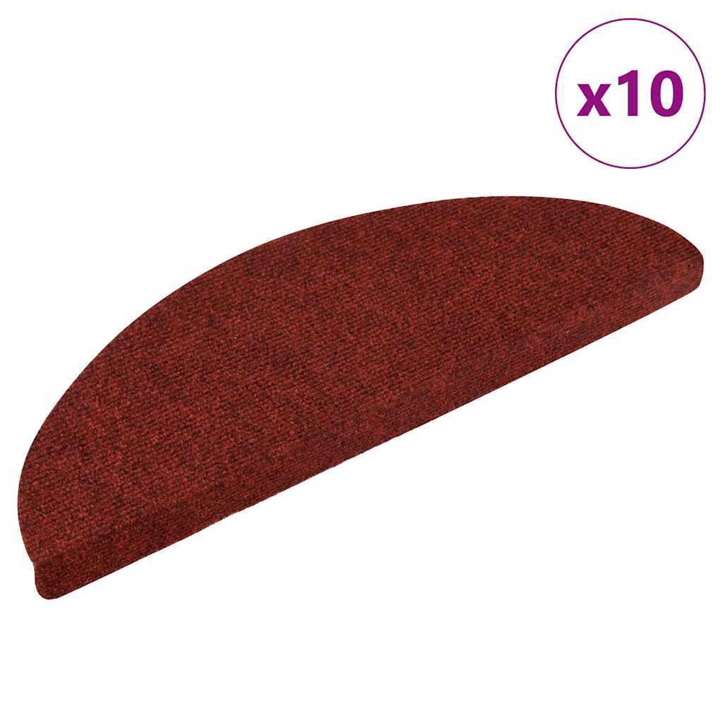 Stufenmatten Selbstklebend 15 Stk. 56x17x3 cm Hellbraun Halbrund
