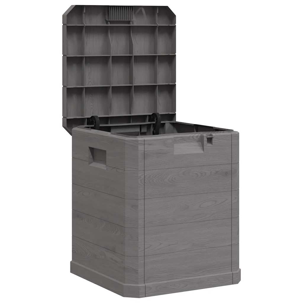Outdoor-Kissenbox Anthrazit 77,5x44,5x53 cm Polypropylen