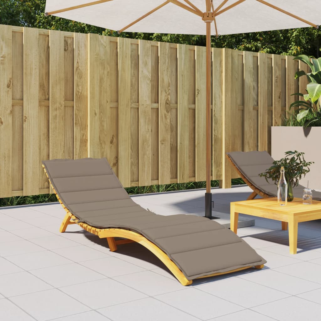 Liege-Kissen Blatt Blattmuster 200 x 70 x 3 cm Oxford-Stoff