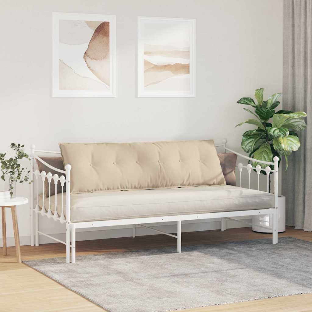 Rückenkissen Taupe 50 x 45 cm Mikrofaserstoff