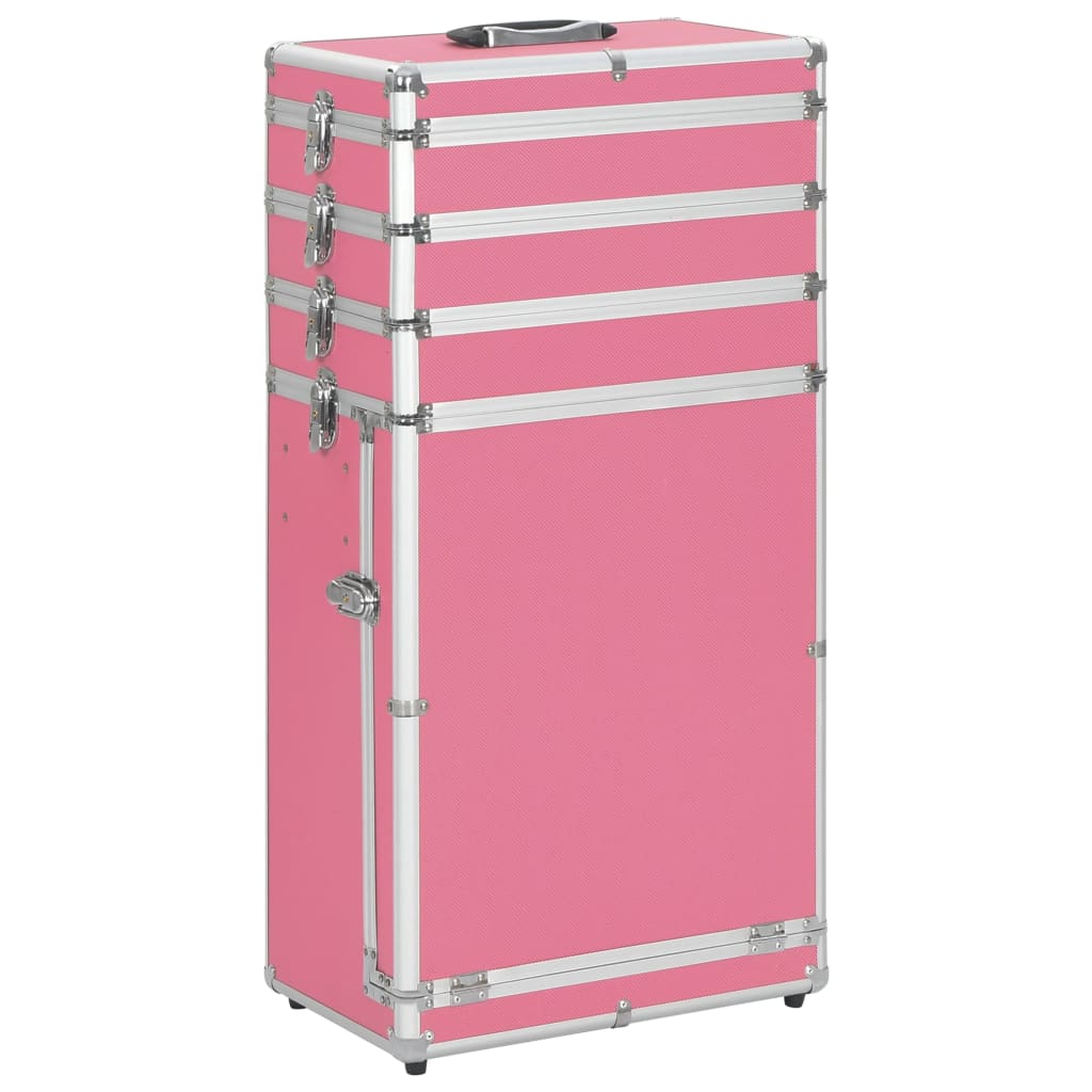 Kosmetikkoffer Aluminium Schwarz