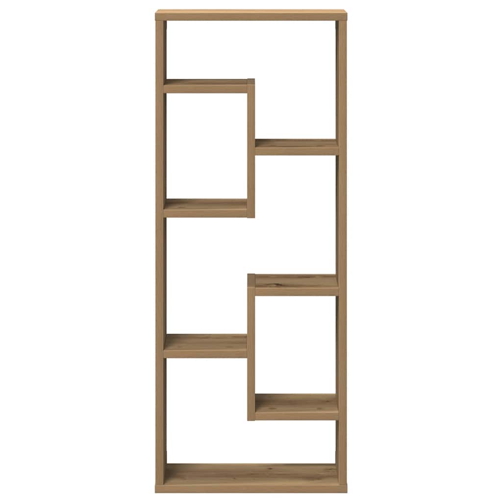 Wandregal Weiß 36x16x90 cm Holzwerkstoff