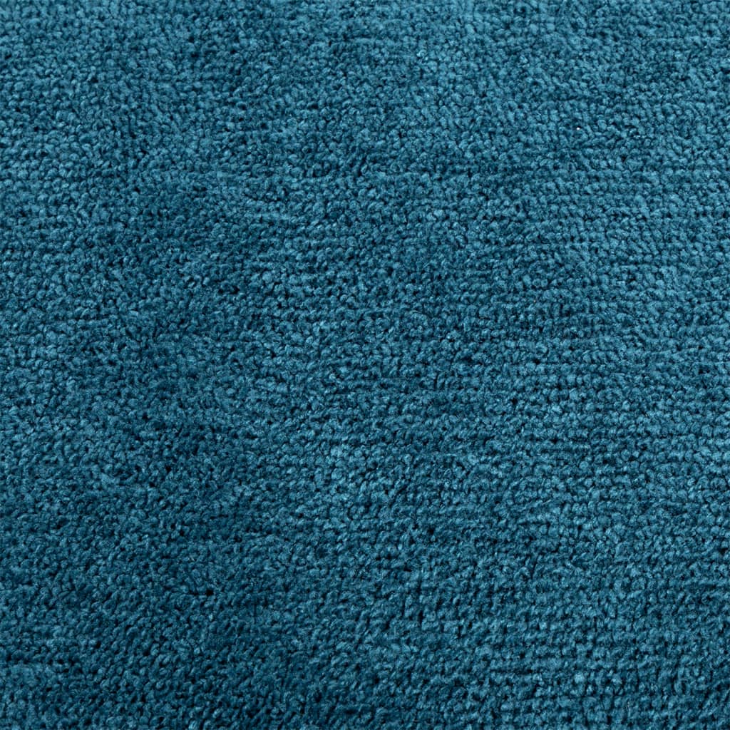 Teppich OVIEDO Kurzflor Anthrazit 120x120 cm