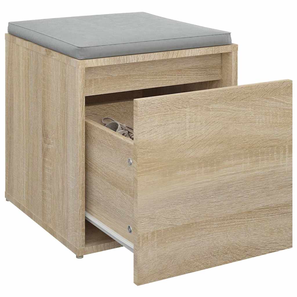 Schubladenbox Weiß 40,5x40x40 cm Holzwerkstoff