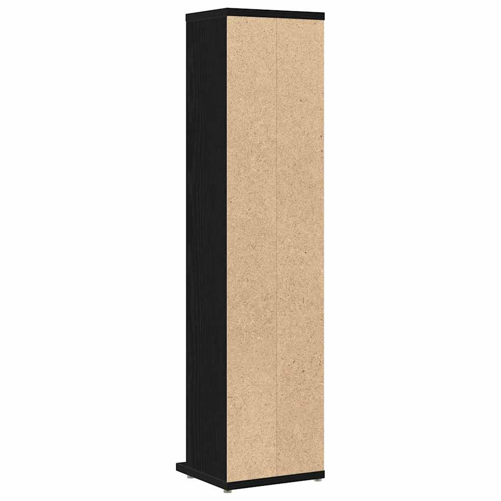 CD-Schrank Weiß 21x20x88 cm Holzwerkstoff