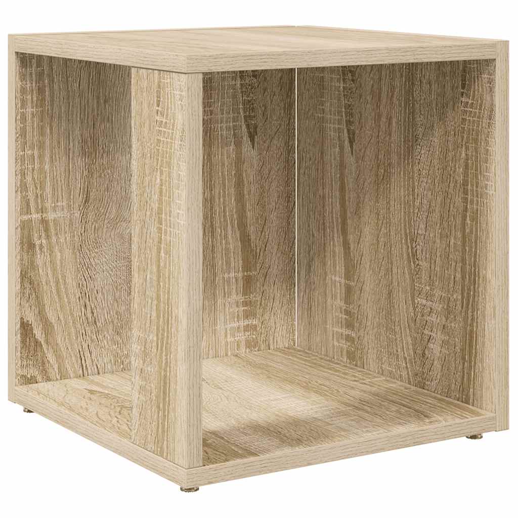 Beistelltisch Weiß 33x33x34,5 cm Holzwerkstoff