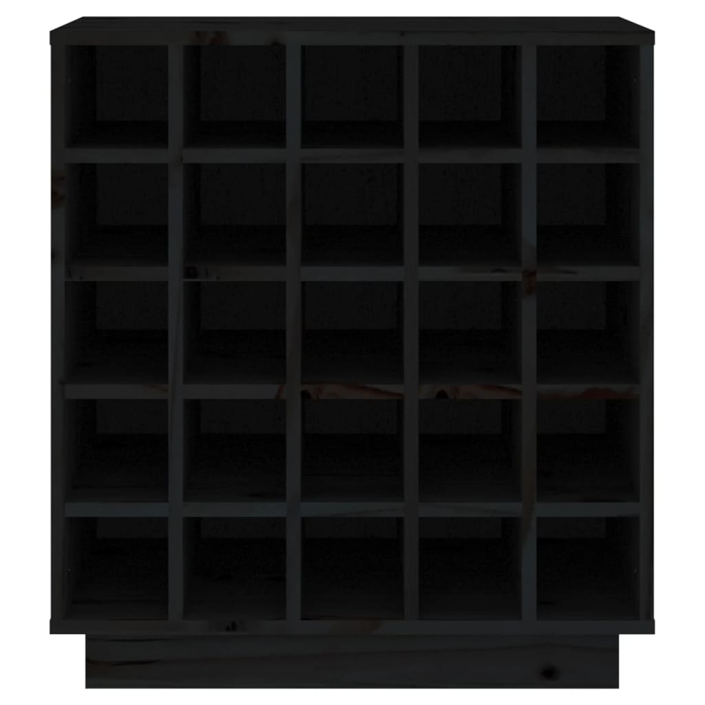 Weinregal 55,5x34x61 cm Massivholz Kiefer