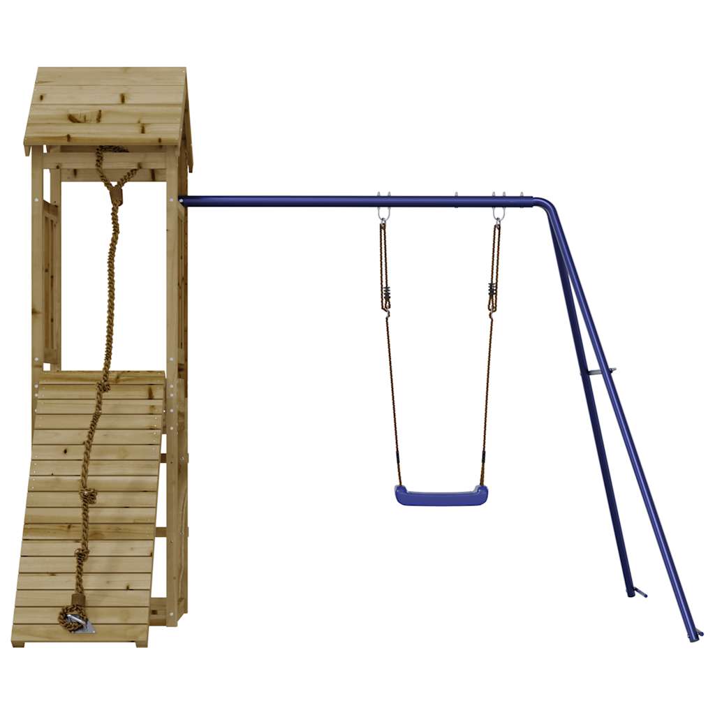 Spielturm Massivholz Kiefer