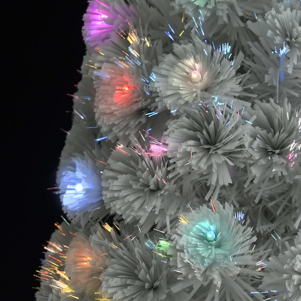 Vorbeleuchteter Weihnachtsbaum mit Ständer und LED 150 cm Glasfaser