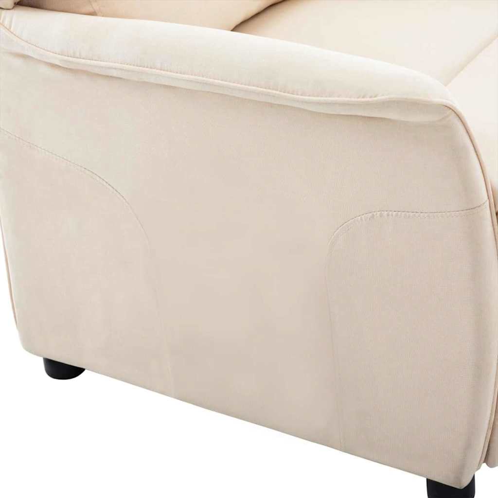 Liegestuhl Hellgrau 66,5 x 94 x 101,5 cm Polyester