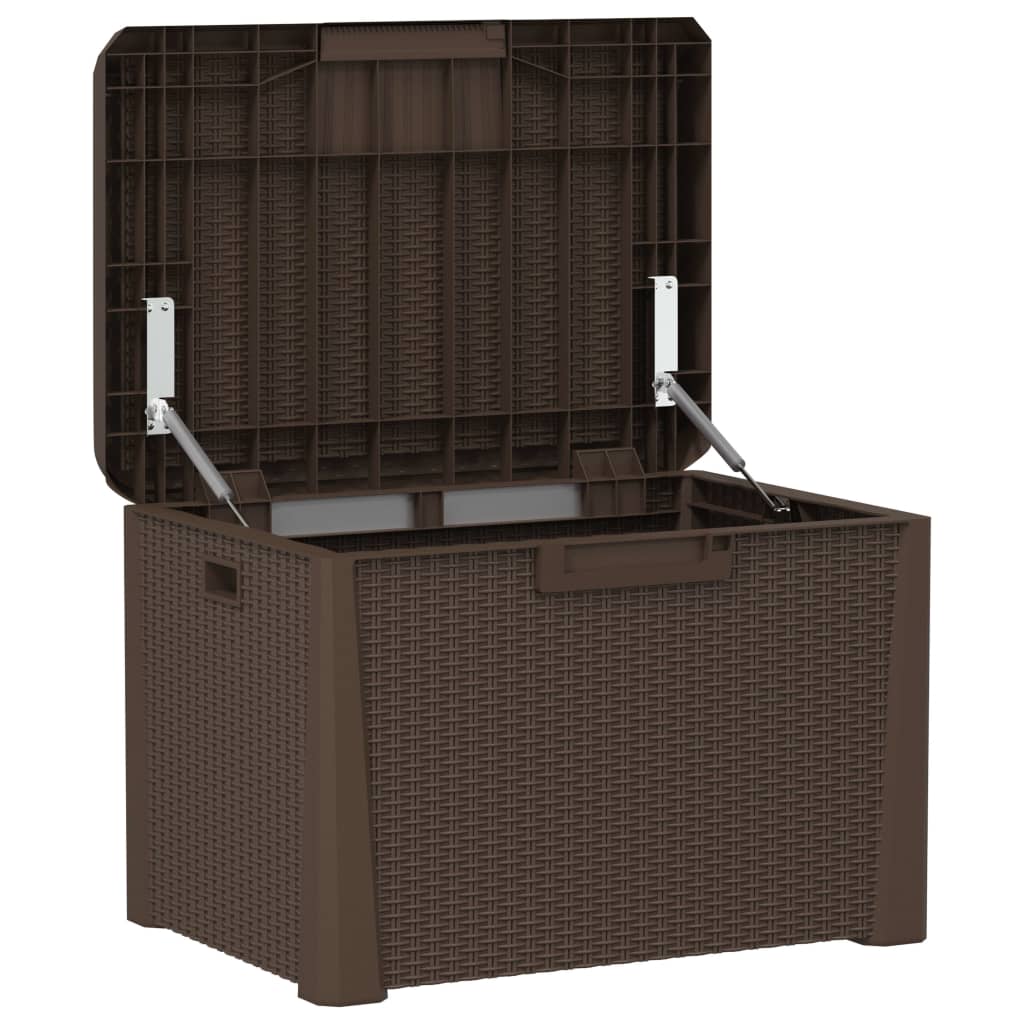 Gartentruhe Anthrazit 125 L PP
