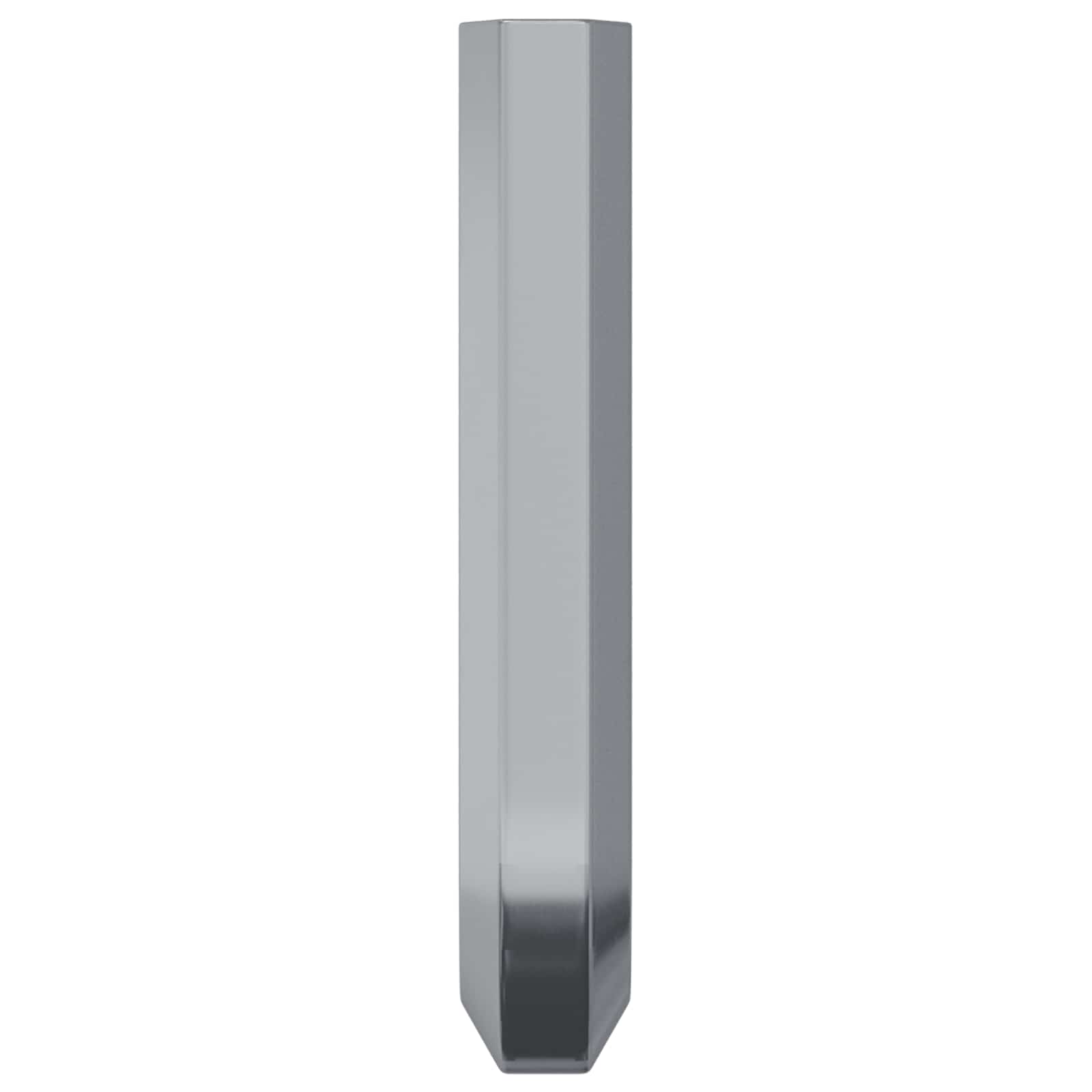 Inbusschlüssel 2 pcs Silber 20 x 52 mm Stahl