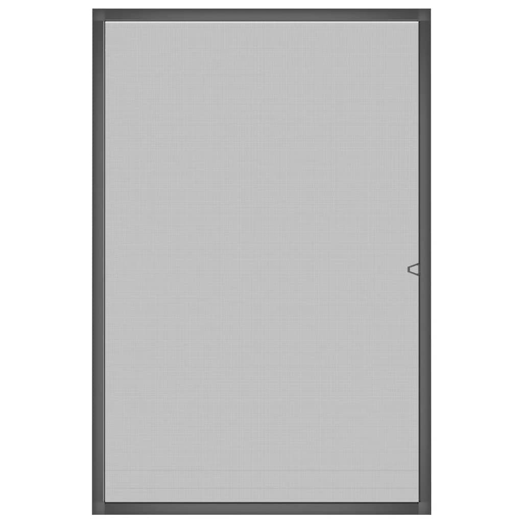Insektenschutz für Fenster Braun 80x100 cm