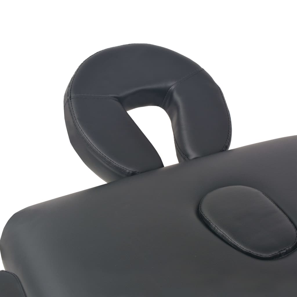 Massageliege 2-Zonen Klappbar 10 cm Sitz Weiß