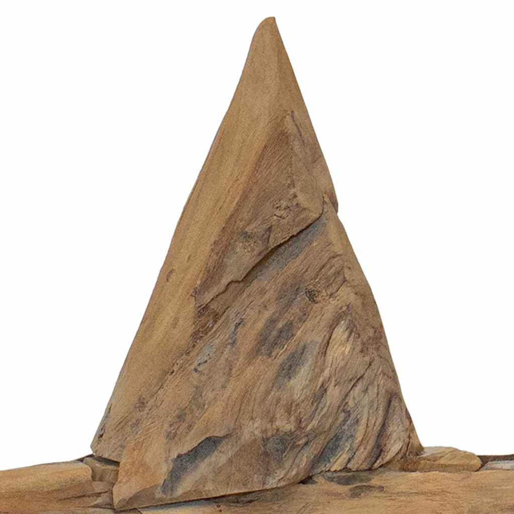 Weihnachtsstern Braun 31 x 15 x 46 cm Massivholz Teak