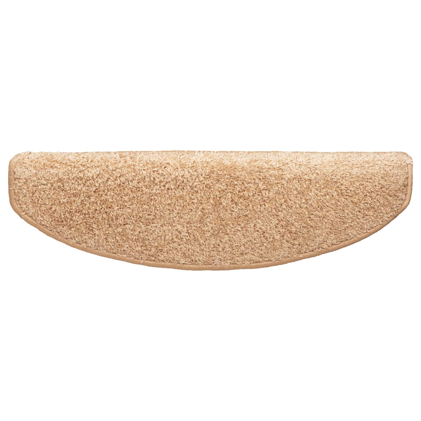Stufenmatten 15 Stk. 56x17x3 cm Grau Halbrund
